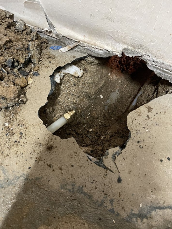 목포 산정동 주택 온수배관 누수 탐지 및 수선 - 전남 목포 산정동 배관 시공 사진 7