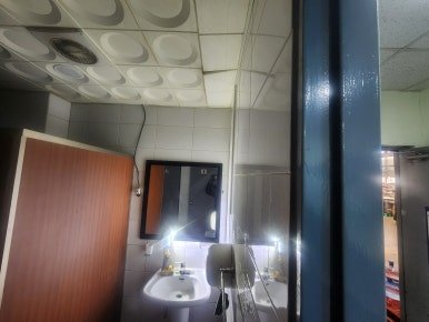 공장 화장실 천장 PPC 온수배관 누수 수리 - 광주광역시 배관 시공 사진 2