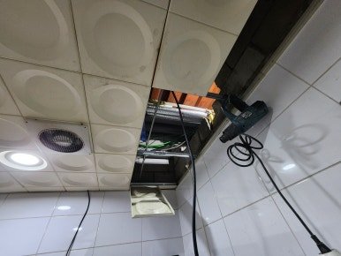 공장 화장실 천장 PPC 온수배관 누수 수리 - 광주광역시 배관 시공 사진 5