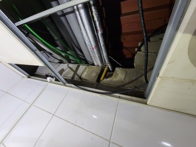 공장 화장실 천장 PPC 온수배관 누수 수리 - 광주광역시 배관 시공 사진 7