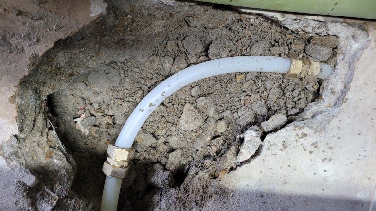 광주 내방동 아파트 냉수배관 누수 탐지 및 수선 - 광주광역시 내방동 배관 시공 썸네일