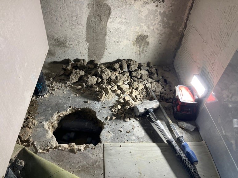 광주 내방동 아파트 냉수배관 누수 탐지 및 수선 - 광주광역시 내방동 배관 시공 사진 14