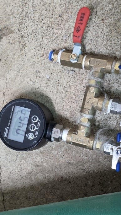 오래된 주택 온수배관 누수 탐지 및 부분 수선 공사 - 광주광역시 배관 시공 사진 5