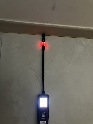 다른 업체에서 포기한 온수배관 누수 탐지 및 수리 - 광주광역시 배관 시공 사진 6